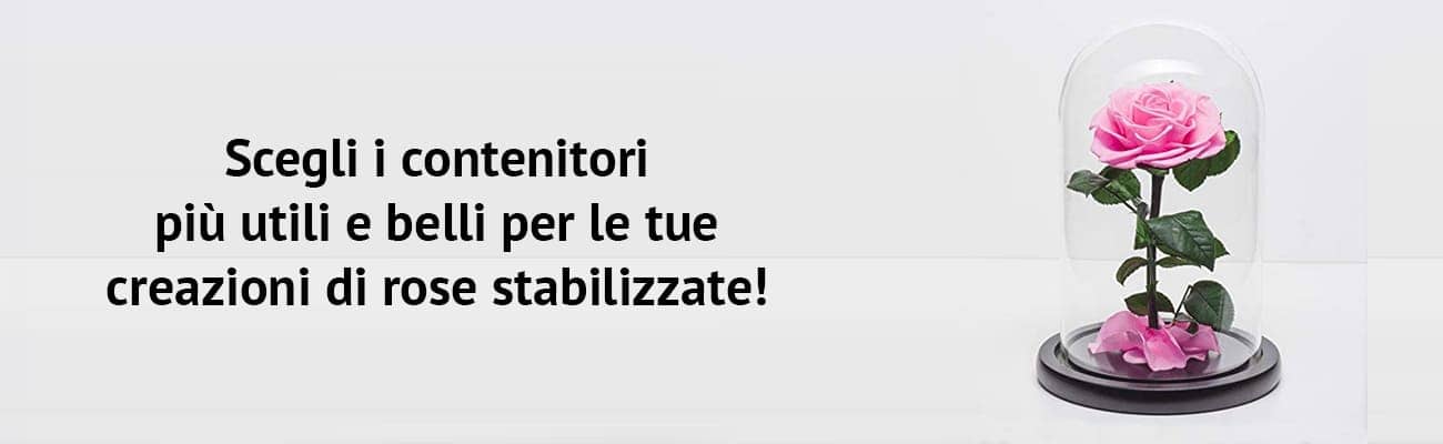 Composizioni rose stabilizzate e fiori stabilizzati Immagine prodotti consigliati per rose stabilizzate confezionate e composizioni fiori stabilizzati