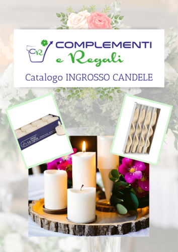 Copertina catalogo INGROSSO CANDELE