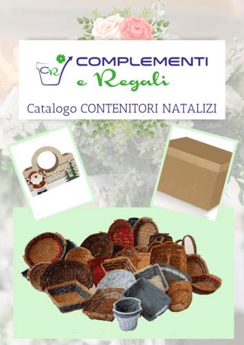 Copertina Catalogo INGROSSO CONTENITORI NATALIZI