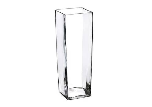 Immagine e commerce Vaso in vetro quadrato alto 50 con lato 17 cm