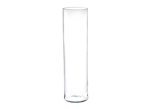 Immagine e commerce Vaso orchidea in vetro alto 70 cm di forma cilindrica