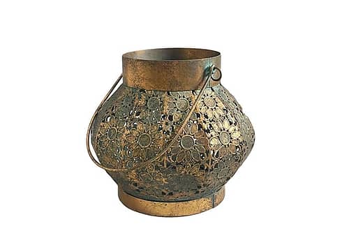 immagine e-commerce Lanterna-metallo-traforato-stile-arabo-forma-disco-cm-24x24