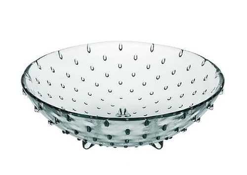 Immagine e commerce Centrotavola vetro decorazione gocce con piedini diametro 30 h9 cm