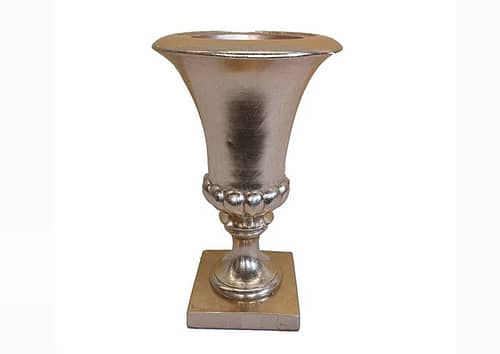Immagine e commerce Coppa romana vetroresina liscia oro diametro 40 altezza 90 cm