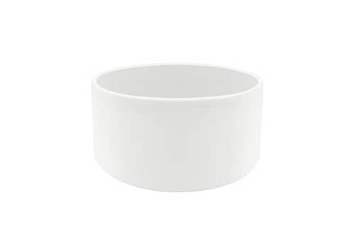 Immagine e commerce Ciotola ceramica per piante forma cilindro colore bianco cm 28 h15