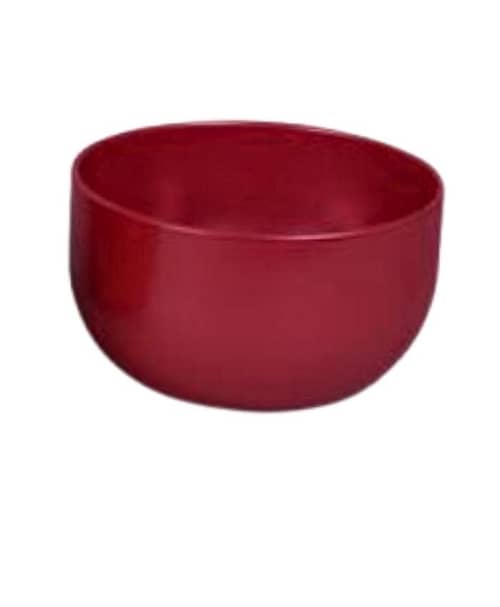 Immagine e commerce Ciotola in ceramica Alta diametro 26 cm per 3 o 4 orchidee - colore Rosso Brillante