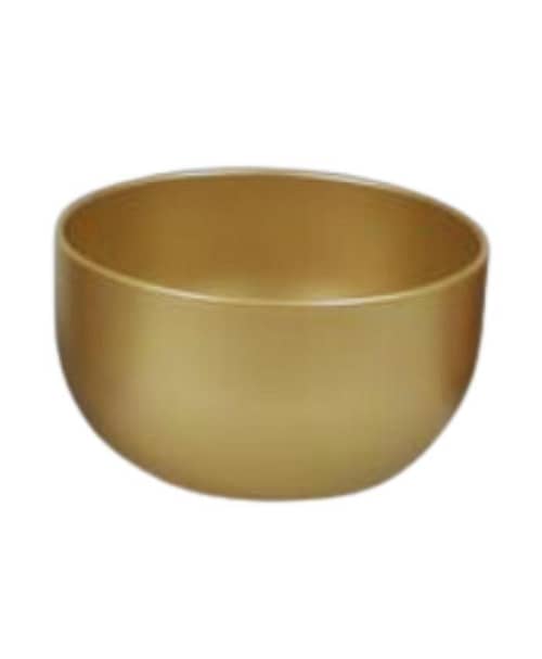 Immagine e commerce Ciotola in ceramica Alta diametro 26 cm per 3 o 4 orchidee - color Oro