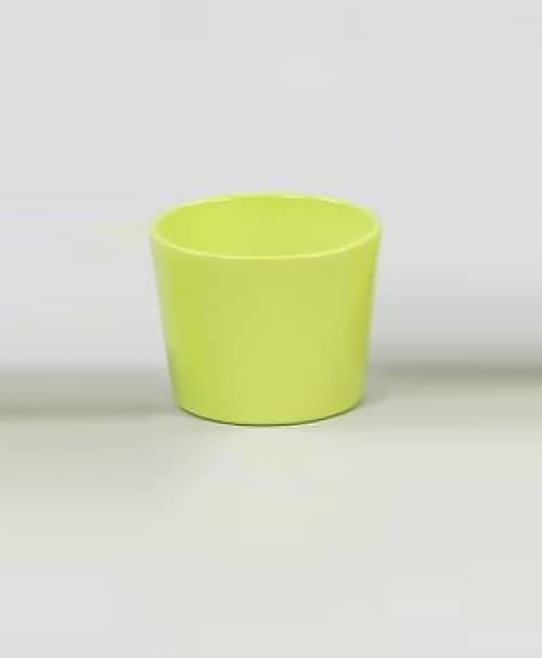 Portavasi-per-piante-diametro-cm-10-ceramica–Verde-Mela