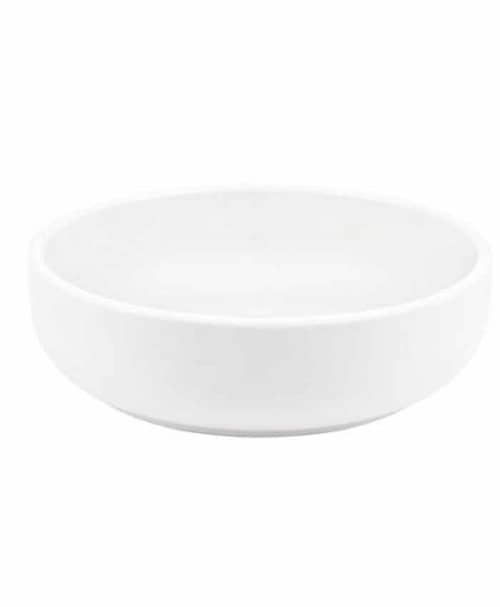 Immagine e commerce Ciotola in ceramica bassa diametro 27 Bianca