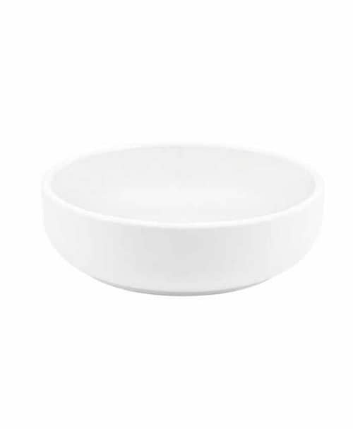Immagine e commerce Ciotola in ceramica bassa diametro 25 Bianca