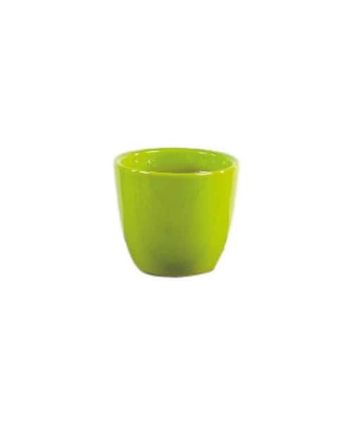 Immagine e commerce Portavaso in ceramica per piante vaso 6 diametro 7 alto 6 cm-Verde