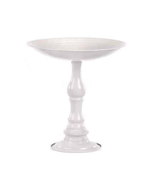 Alzatina-in-metallo-bianco-forma-ovale-stelo-a-balaustra-cm-38x30-h36