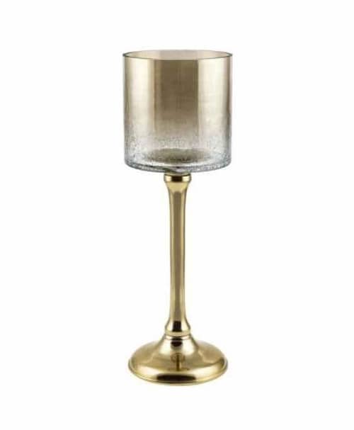 Calice-portacandela-in-alluminio-e-vetro-oro-diametro-10-alto-30-cm