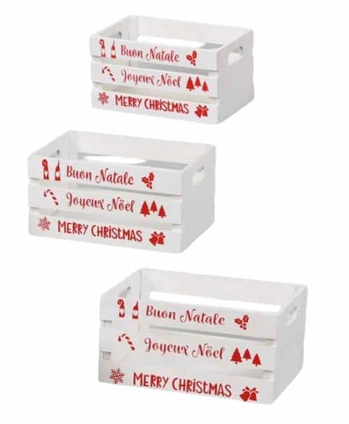 Cesti-confezionamento-Set-3-cassette-legno-Bianco-scritta-BUON-NATALE-cm-Gr-36x26-h-18-Md-38x20-h16-Picc