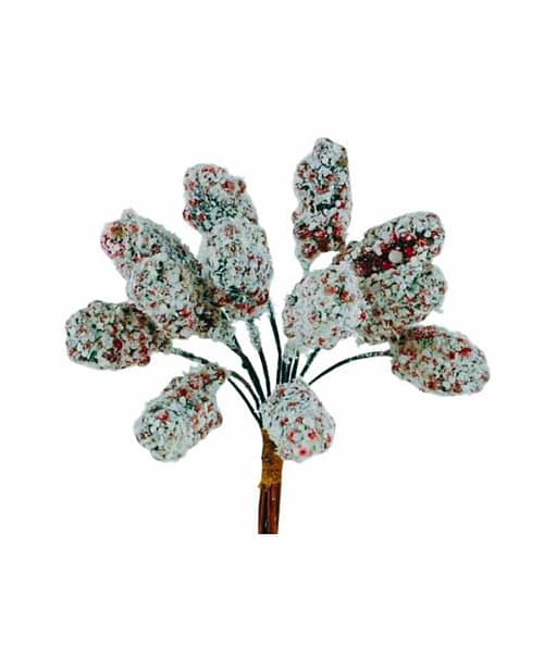 Immagine-e-commerce-Pick natale Chiudi pacco serie 12 frutti di bosco innevati cm 9x6 h 14