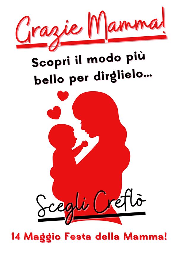 immagine Poster vetrina Creflo' Festa della Mamma