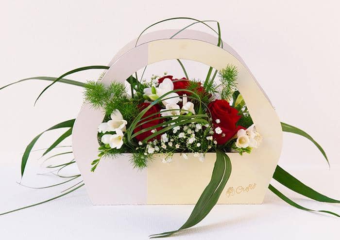 Shorty Bag middle confezione regalo per fiori - Scatole per fiori