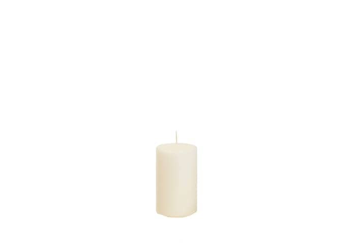 Moccolo tondo antigoccia diametro 4 altezza 6 cm confezione 24 pz - Avorio
