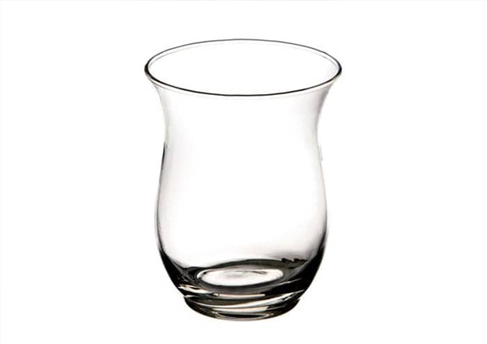 Immagine e commerce Vaso orchidea in vetro sagomato con bordo svasato