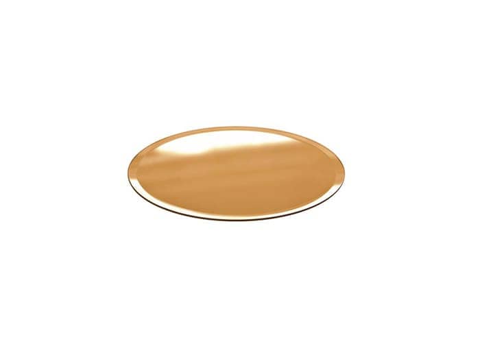 Immagine e commerce Specchio rotondo color oro diametro 15