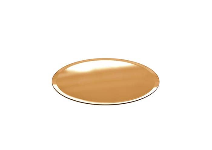 Immagine e commerce Specchio rotondo color oro diametro 20