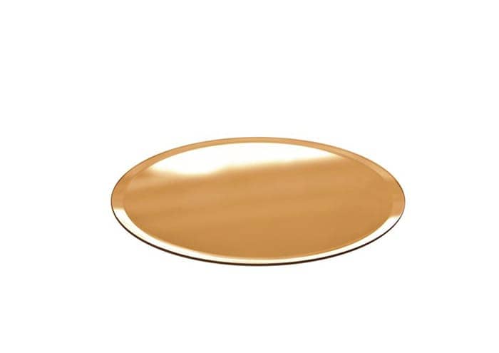 Immagine e commerce Specchio rotondo color oro diametro 30