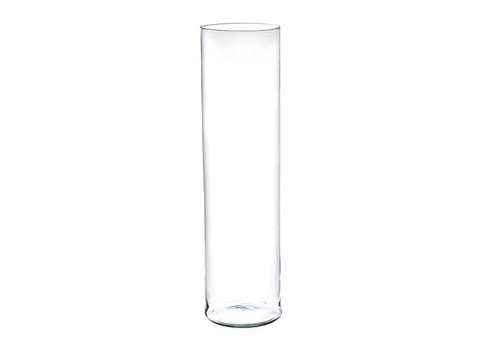 Immagine e commerce Vaso orchidea in vetro alto 70 cm di forma cilindrica