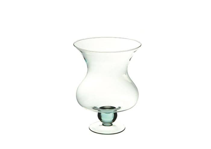 immagine e-commerce Coppa-in-vetro-riciclato-collo-stretto-con-piedino-alta-25-cm