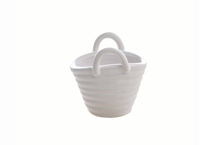 Immagine e commerce Borsetta piccola in ceramica con manici alta 7 cm