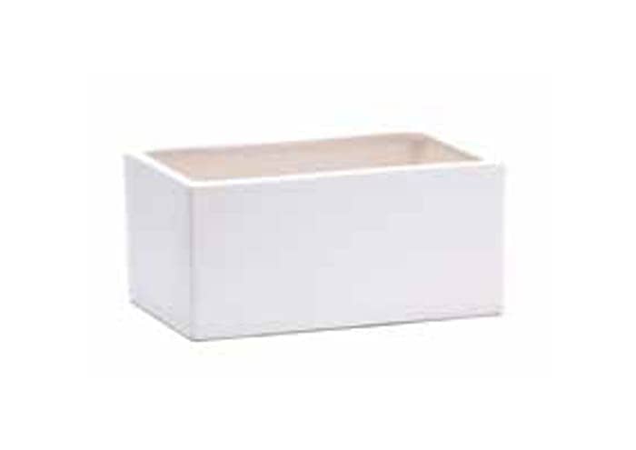 Immagine e commerce Vaso per piante rettangolare in ceramica cm 20x10 h10
