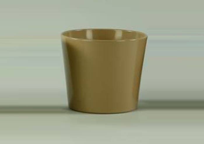 immagine e-commerce-Porta-vaso-per-Piante-con-vaso-diametro-cm-20-Tondo-ceramica tortora