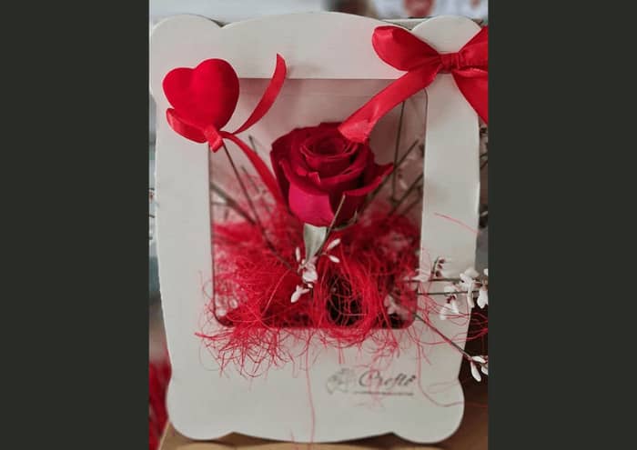 Picture Bag Piccola Confezione regalo per fiori forma cornice - immagine 7