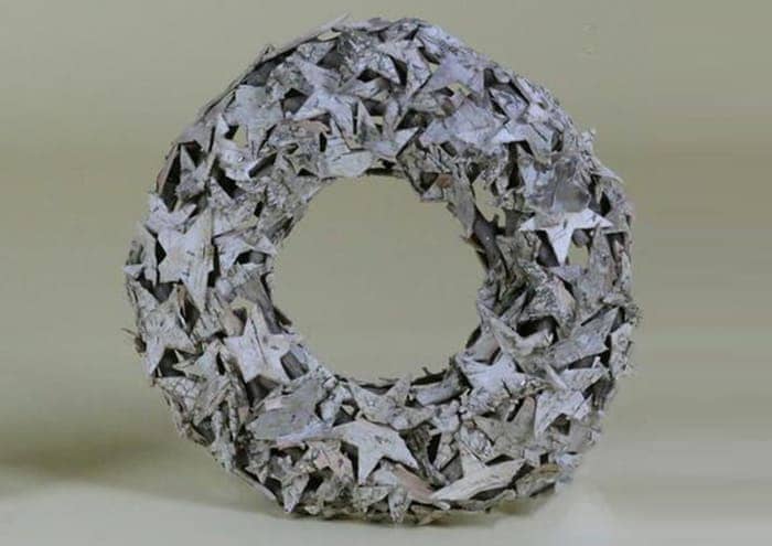 Immagine e commerce Coroncina in stelle di betulla diametro cm 32 cm