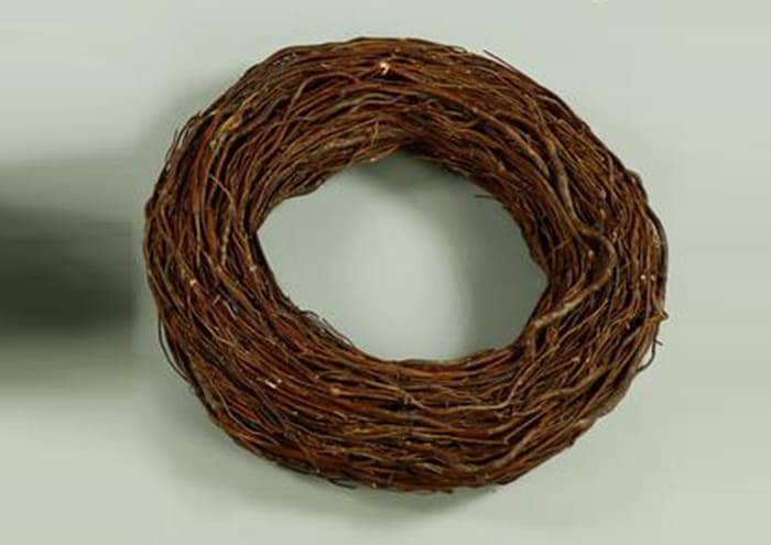 Immagine e commerce Ghirlanda in rami di legno marrone diametro 50 cm