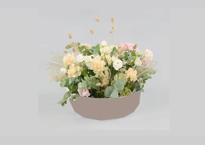 Immagine e commerce Ciotole ceramica grandi tortora opaco diametro cm 36 h12