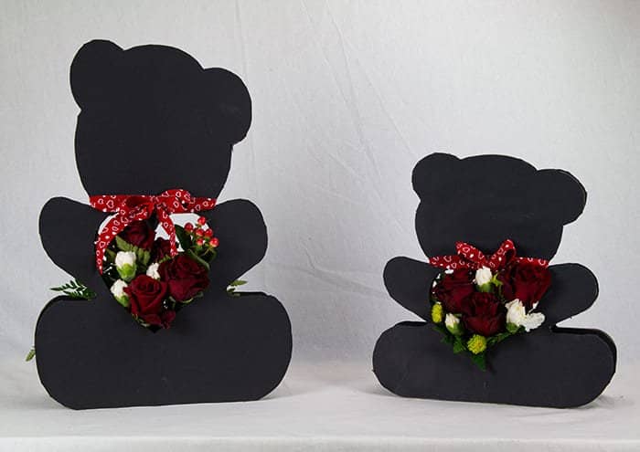 Pacchetto Orsetto Love 27 pezzi 3 x misura 3 mix Color - immagine 9