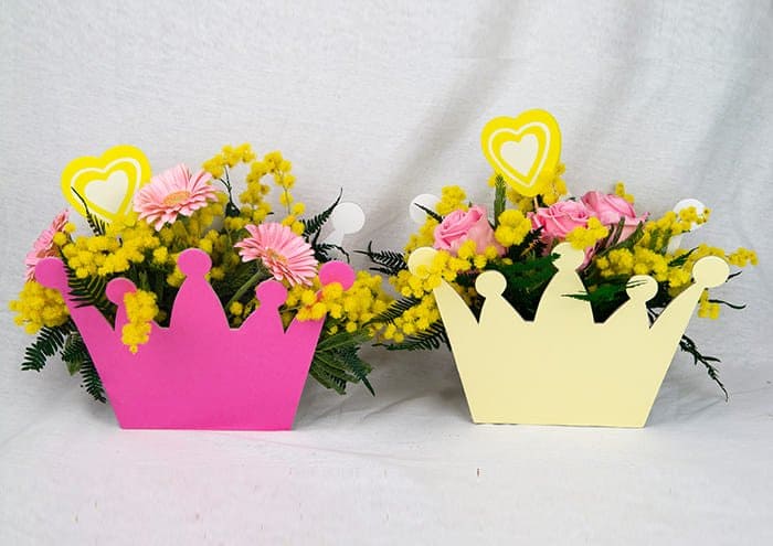 Pacchetto Regina Bag – Flowers bag forma corona