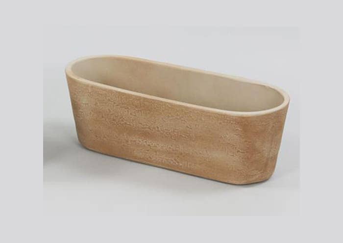 Immagine e commerce Portavaso da interno forma ovale colore marrone per 3 vaso 12