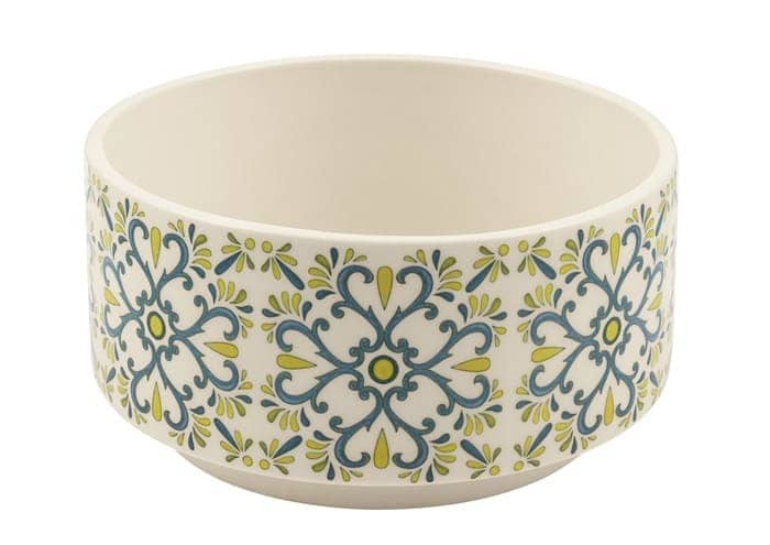 Immagine e commerce Ciotola ceramica forma tonda diametro 23 decorazione maiolica