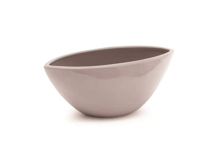 immagine e-commerce Ciotola ceramica ovale con estremità appuntite