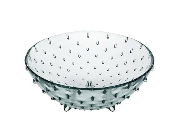 Immagine e commerce Centrotavola vetro decorazione gocce con piedini diametro 20 h7 cm