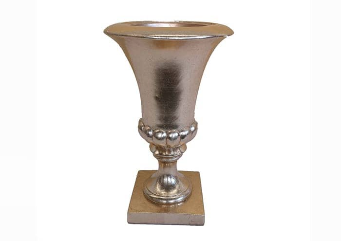 Immagine e commerce Coppa romana vetroresina liscia oro diametro 40 altezza 90 cm