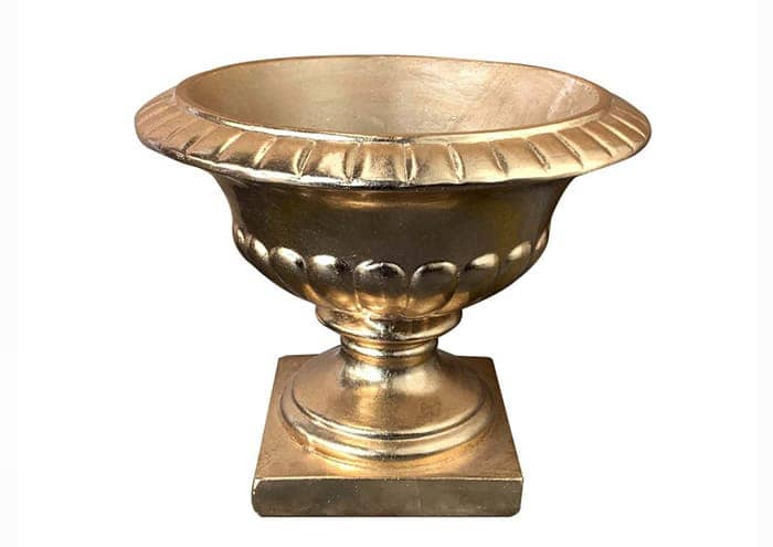 Immagine e commerce Coppa romana bassa svasata vetroresina oro diametro 41 cm