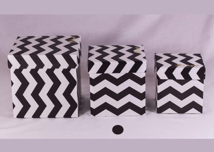 Scatole per fiori a forma di cubo cm 12 - Scatole per fiori