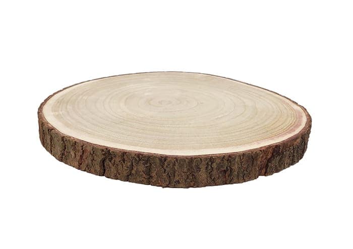 Immagine e commerce Fette di tronco di legno diametro 40 altezza 2.5 cm