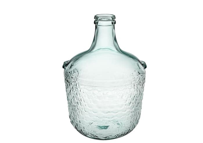 Immagine e commerce Bottiglione vetro vintage pancia decorata cm 200 h300 cc4000