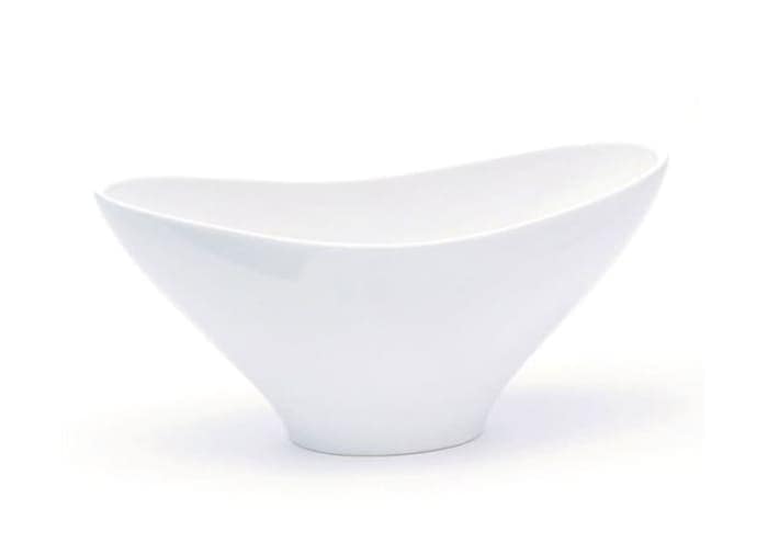 immagine e-commerce Ciotola-ceramica-ovale-forma-barchetta-cm-35x16-h14-bianco