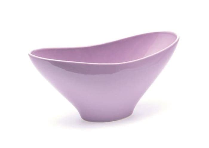 immagine e-commerce Ciotola-ceramica-ovale-forma-barchetta-cm-35x16-h14-lilla