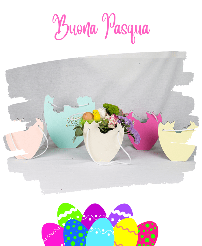 Pacchetto Ovetto bags - Flowers bag per fioristi assortimento