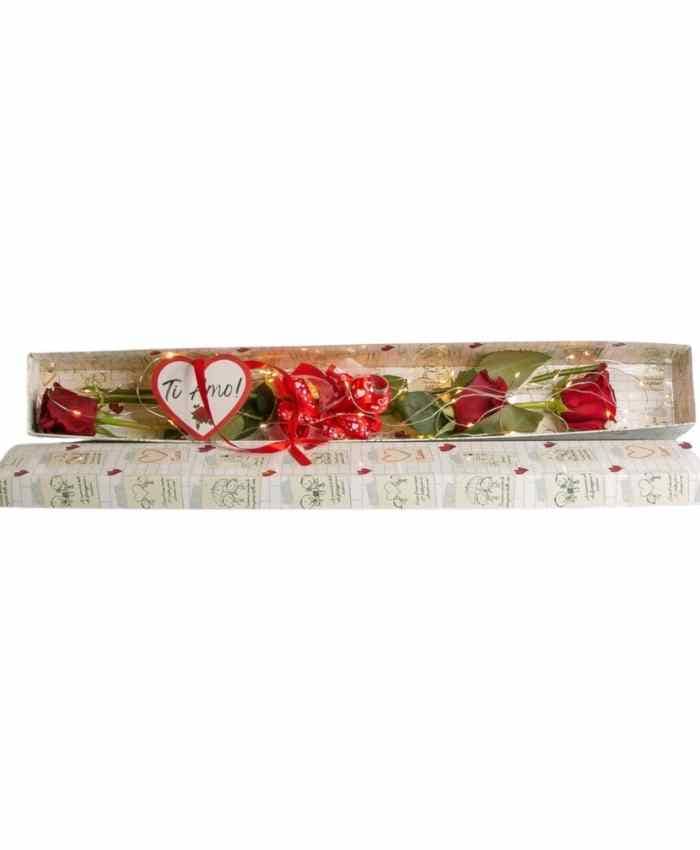 Pacchetto "Ti Amoro" 45 confezioni per rose singole Assortite - immagine 26